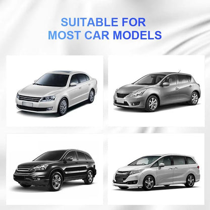 Belro magnetic car anti-snow cover draped over a vehicle, designed to prevent snow buildup on cars in winter.