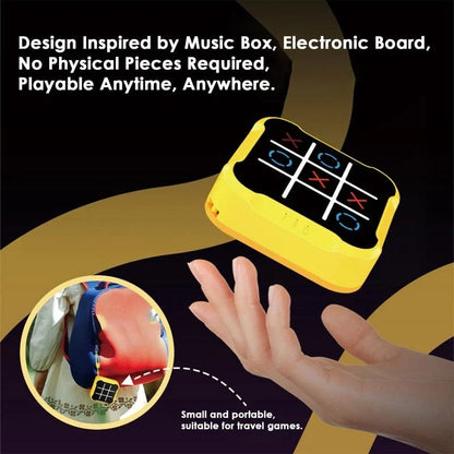 Belro electronic Tic Tac Toe board game with digital display and game controls, designed for interactive play.