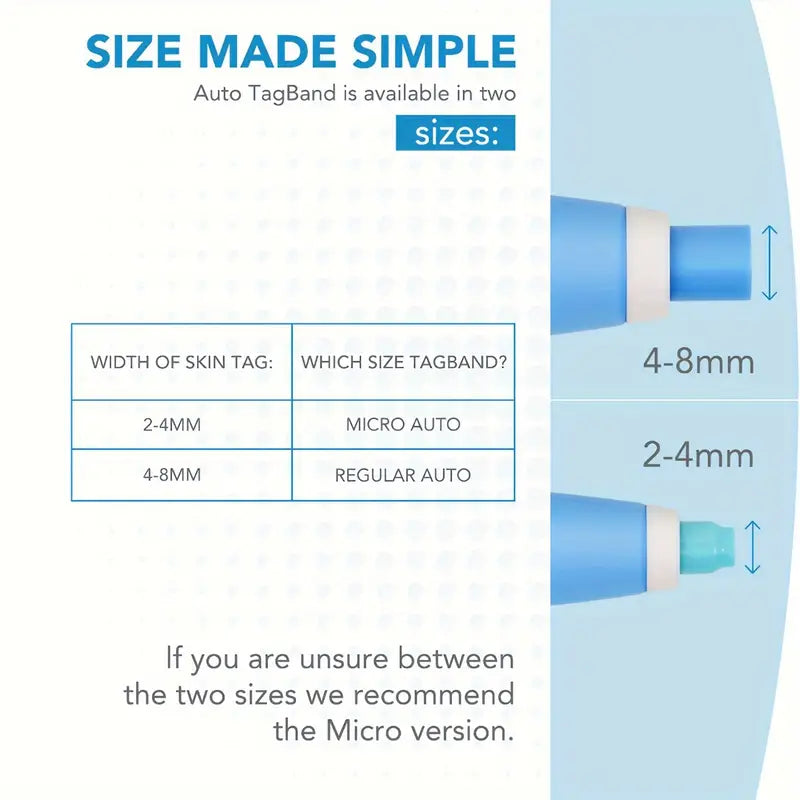 Belro men's skin tag removal kit with tools and accessories for safe, easy at-home skin tag removal.