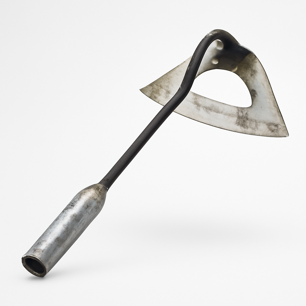 Mivoza garden weeding tool with hollow blade, designed for easy weeding and clean results in garden hoe blades category.