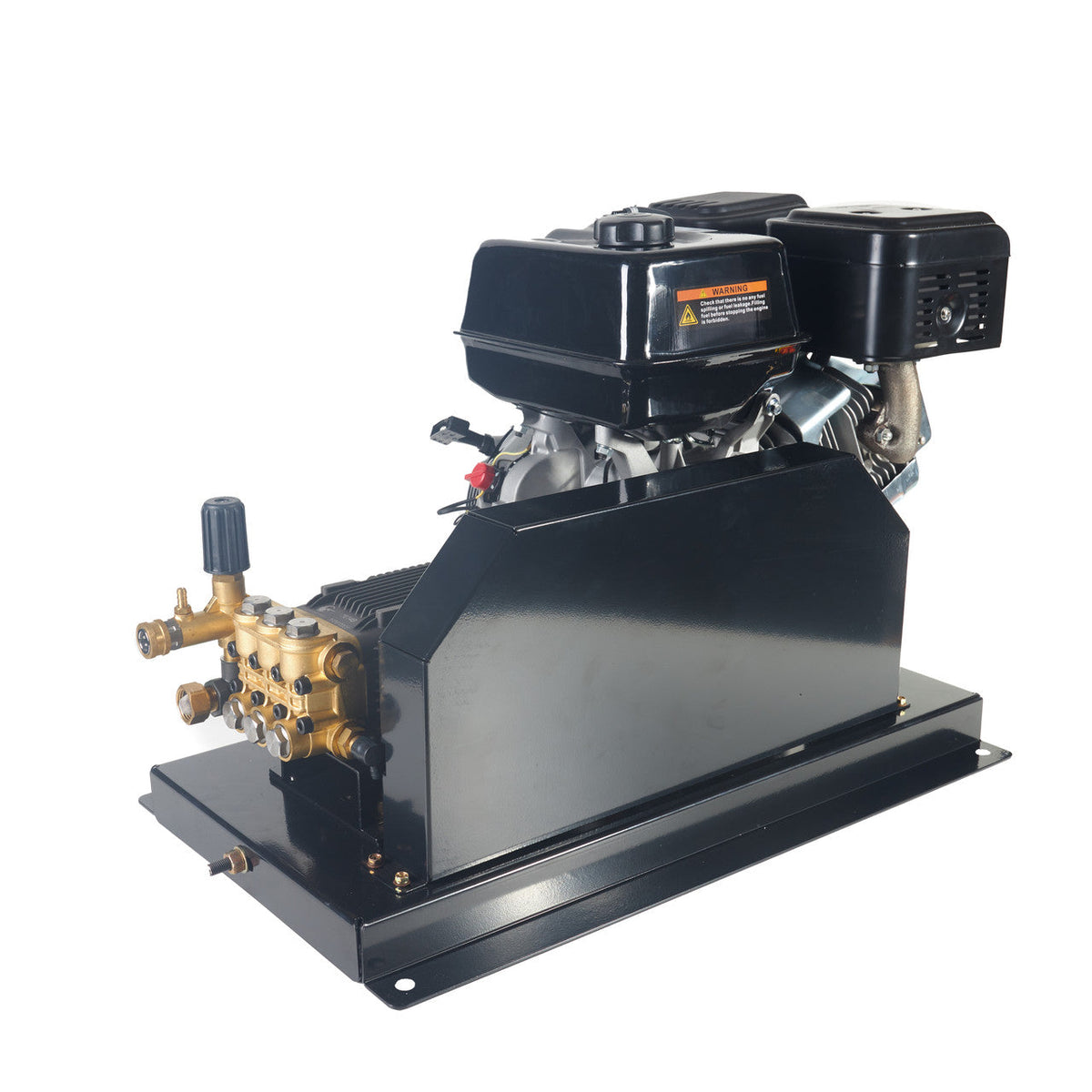 Casavibeo Canpump belt-drive pressure washer with 13 HP Loncin engine, 3600 PSI at 5 GPM, shown with hose and spray gun