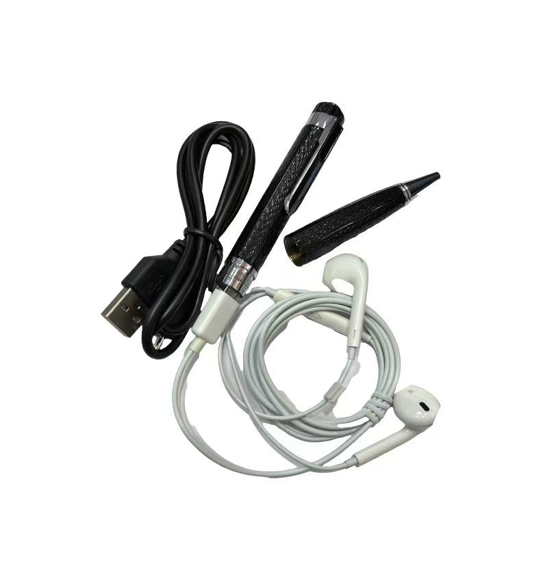 GETDECO digital voice recorder pen with audio activation, 8GB memory, designed as a portable dictaphone for discreet recording.