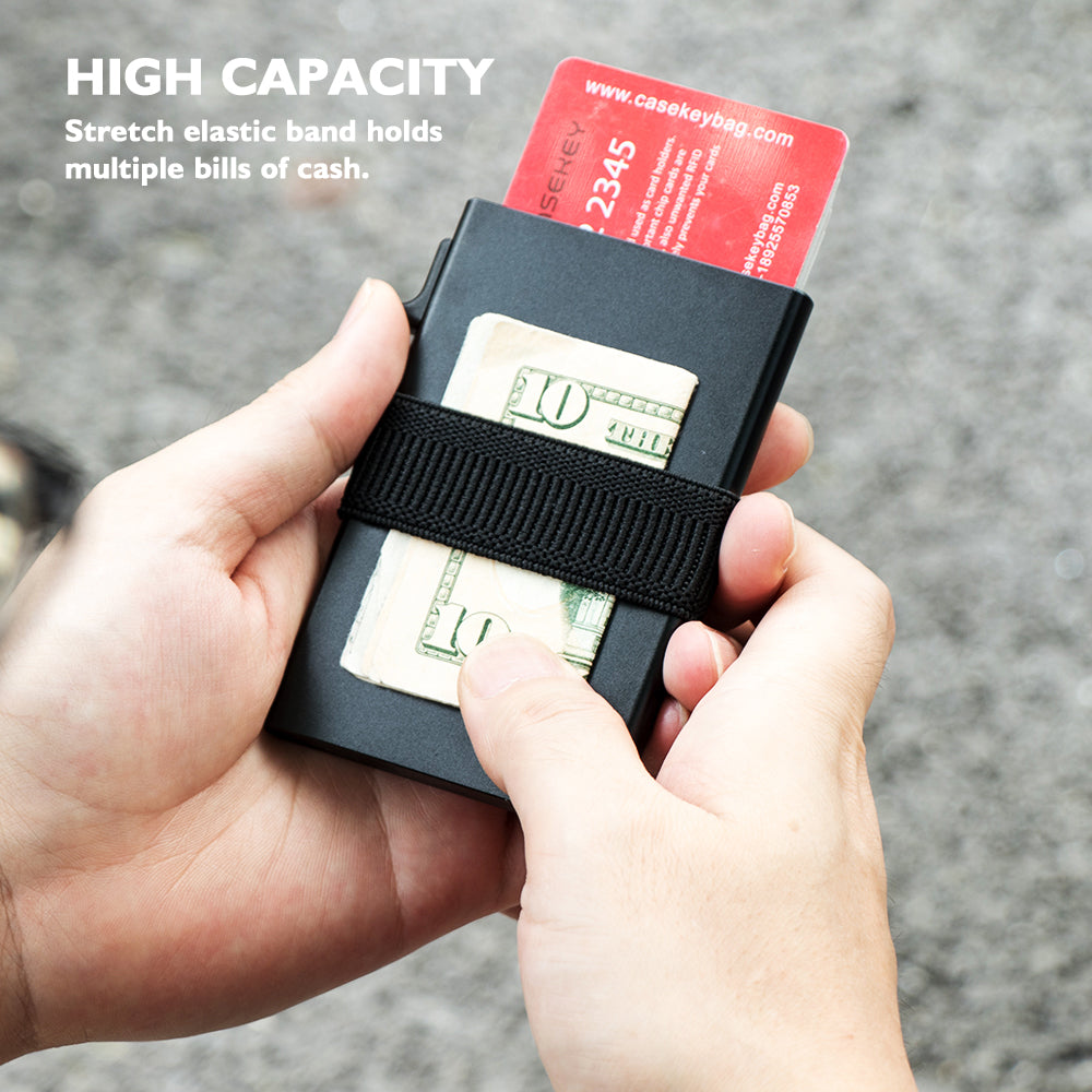 Belro RFID wallet card holder with sleek design, compact accessories for secure card storage and easy access.