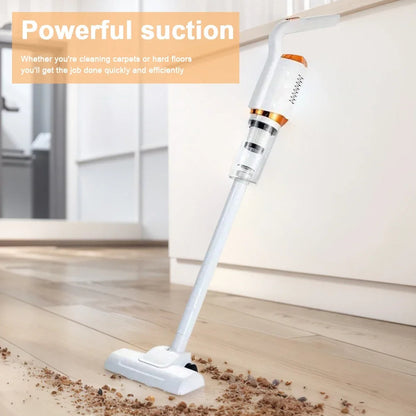 Belro portable cordless vacuum cleaner with lightweight design and dust container, ideal for home cleaning tasks.