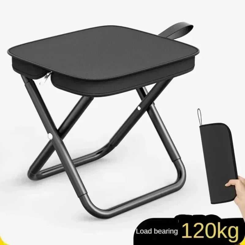 Belro portable camping chair with integrated audio amplifier, lightweight and foldable for outdoor camping and relaxation.