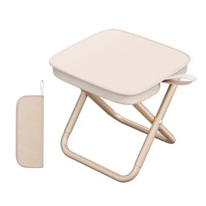 Belro portable camping chair with built-in amplifier, compact outdoor seating for camping and outdoor activities