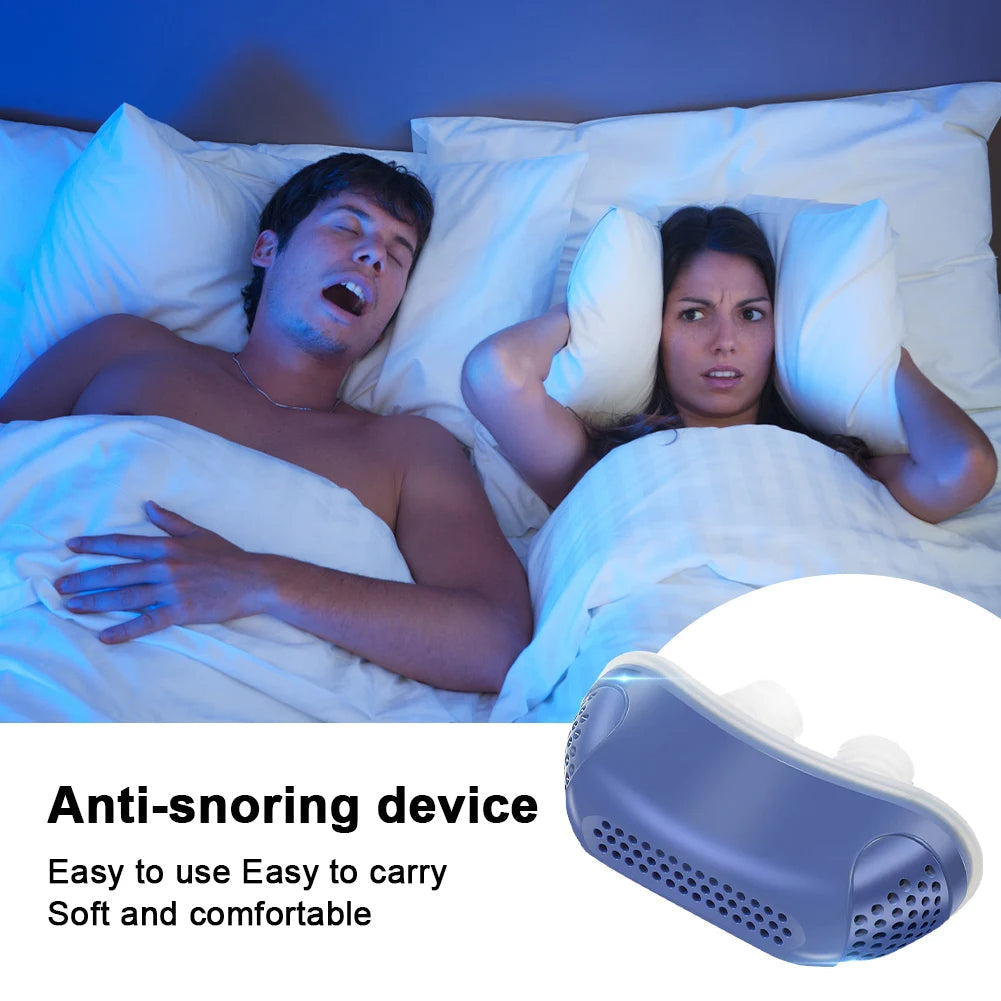 Belro silicone anti-snore device with adjustable gears, designed to improve sleep by reducing snoring and promoting better breathing.