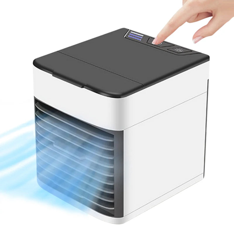 Belro Quiet portable air conditioner for home and office, compact unit with vents and controls, suitable for indoor use.