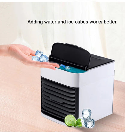 Belro quiet portable air conditioner for home and office use, compact unit with vents and control panel for cooling comfort.