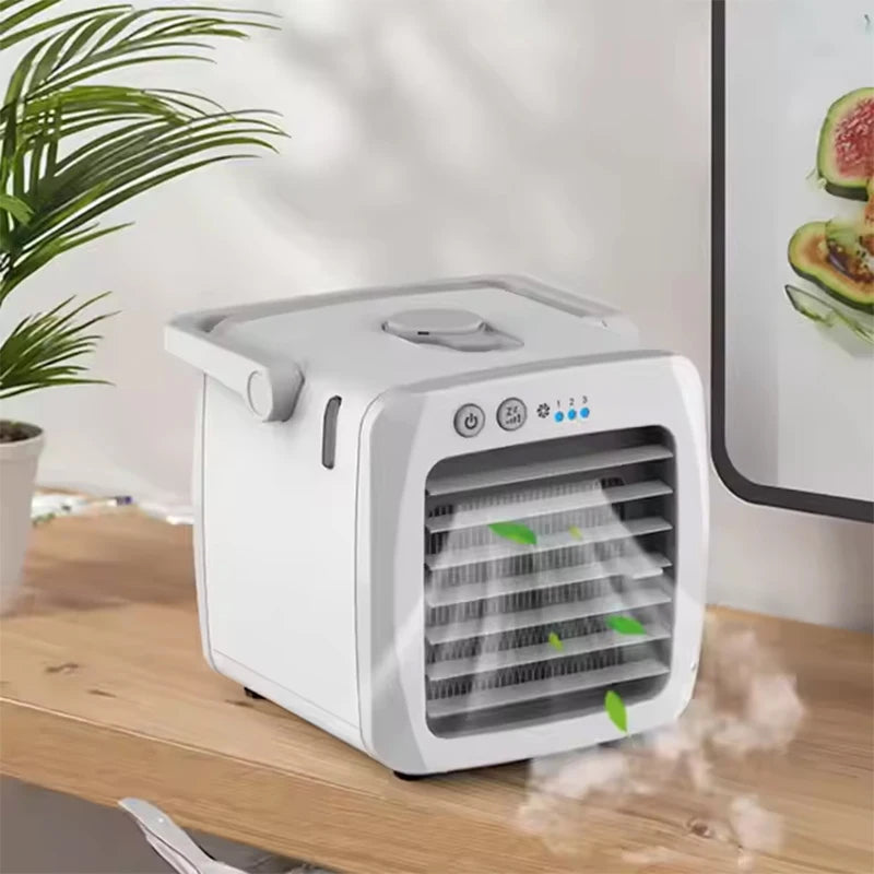 Belro 4-in-1 portable air conditioner with humidifier and purifier, ideal for outdoor home and garden use, compact and easy to move