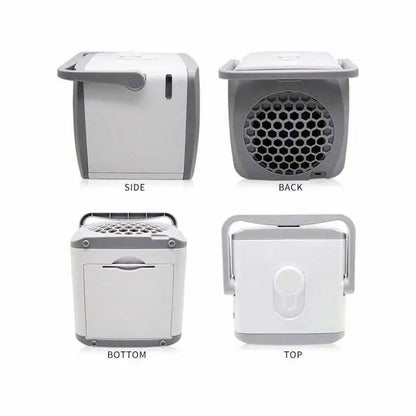 Belro 4-in-1 portable air conditioner with humidifier and purifier, ideal for outdoor home and garden use.