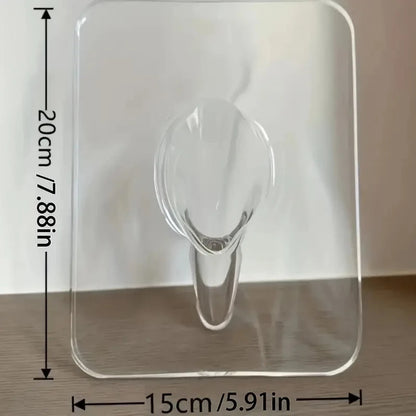Modern Belro acrylic picture frame with a decorative flower vase centerpiece, suitable for home decor and garden display.