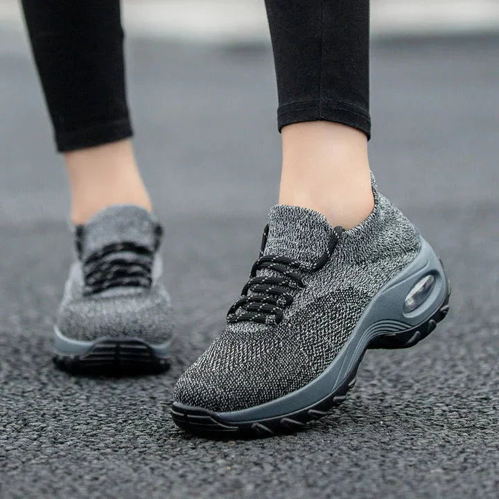 Belro women's orthopedic shoes with air cushion support, offering comfort and stability for health and beauty needs.
