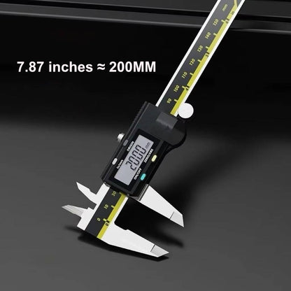 Belro digital caliper measuring tool with digital display for precise measurements in tools and hardware.