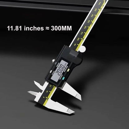 Belro digital caliper measuring distance with digital display, tool for precise measurement in tools and hardware category.