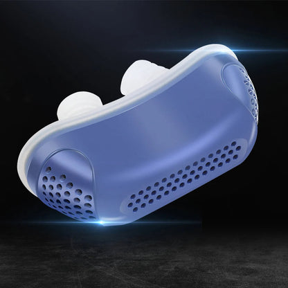 Belro silicone anti-snore device with adjustable gears, designed to improve sleep and reduce snoring.
