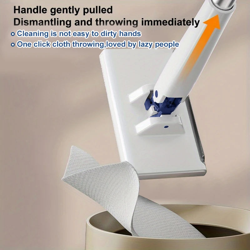 Belro automatic cloth clip mini mop with handle, ideal for quick cleaning in home and garden, compact and easy to use.