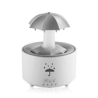 Belro Aroma Essential Oil Diffuser emitting a gentle mist, sleek design perfect for health and beauty fragrance enhancement.