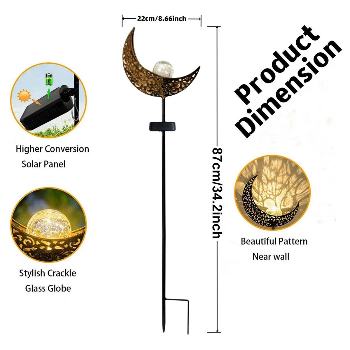 Colorful outdoor garden umbrella decoration accessory by Belro, perfect for enhancing outdoor light displays and garden decor.