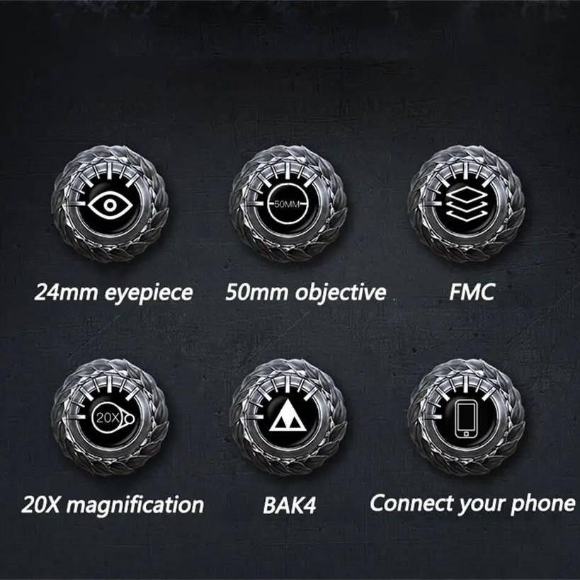 Belro long-range binoculars with adjustable focus and rugged black design, ideal for outdoor viewing and wildlife observation.