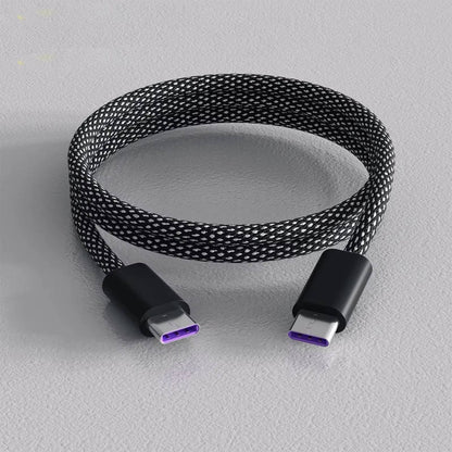 Belro magnetic anti-tangle cable for super fast charging, featuring a sleek electronic design and magnetic connector for easy use.
