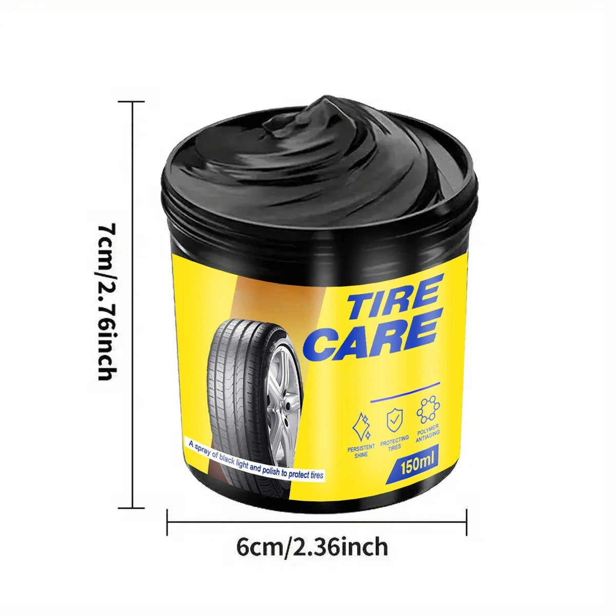 Belro Long Lasting Tire Shine in a spray bottle, designed for durable, glossy tire and wheel shine for home and garden use.