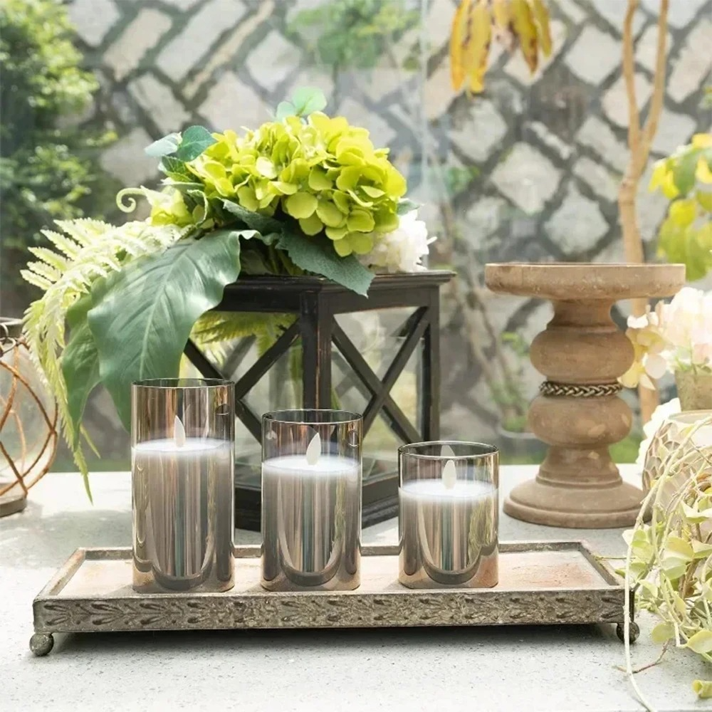 Belro realistic flameless candles with remote control, showcasing warm LED glow and elegant design for home decor.