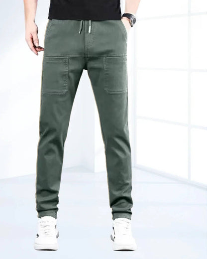 Men's high stretch cargo pants by Belro with multiple pockets, featuring a comfortable fit and durable fabric for versatile wear.