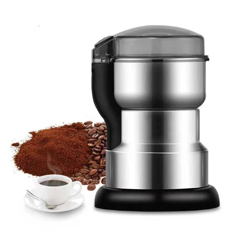 Belro coffee beans grinder with stainless steel conical burrs for fresh coffee grinding in a modern kitchen setting