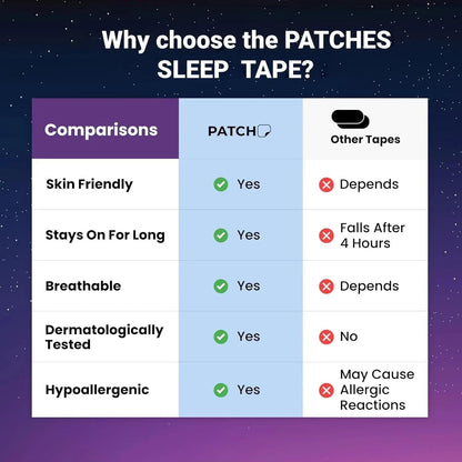 Belro anti snoring patch on nose for improved breathing, designed to reduce snoring and enhance sleep quality.