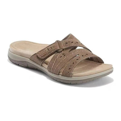 Belro orthopedic toe sandals for women featuring comfortable straps and supportive soles, ideal for foot health and everyday wear.