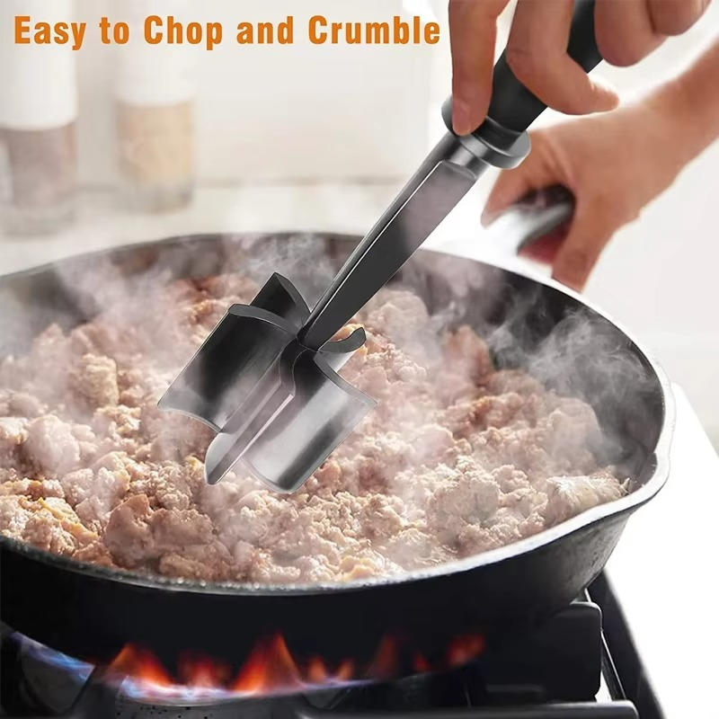 Belro meat chopper with heat resistance for kitchen use, featuring durable electronics and ergonomic design.
