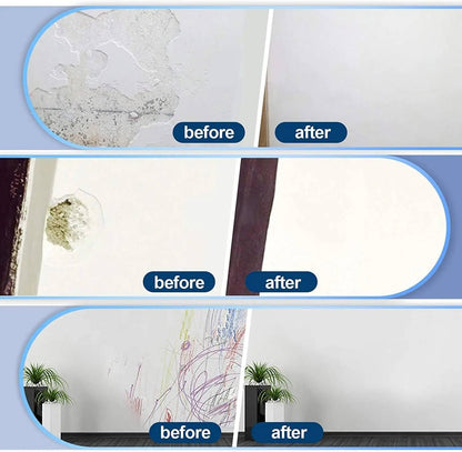 Belro drywall patch kit with repair cream and tools for wall mending, suitable for drywall wall repair and patching.