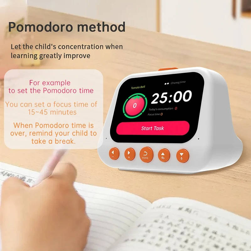 Belro AI Smart Alarm Clock displaying digital time with sleek design, suitable for health and beauty routines.