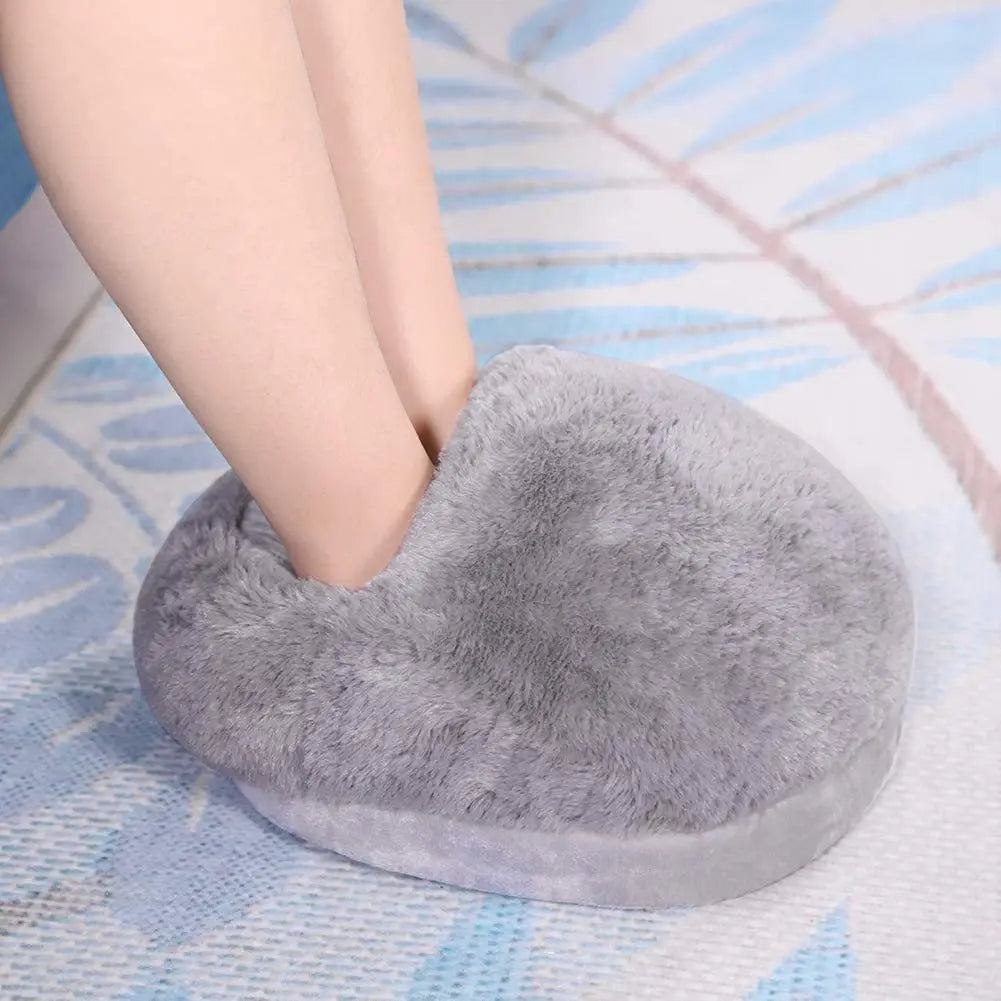 Belro USB foot warmer, a cozy clothing accessory with soft fabric and heating elements, designed to keep feet warm and comfortable.