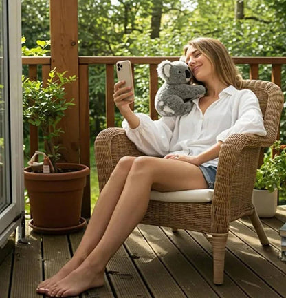 Belro realistic koala stuffed animal plush toy designed for stress relief and anxiety comfort. Soft and cuddly nature-inspired design.