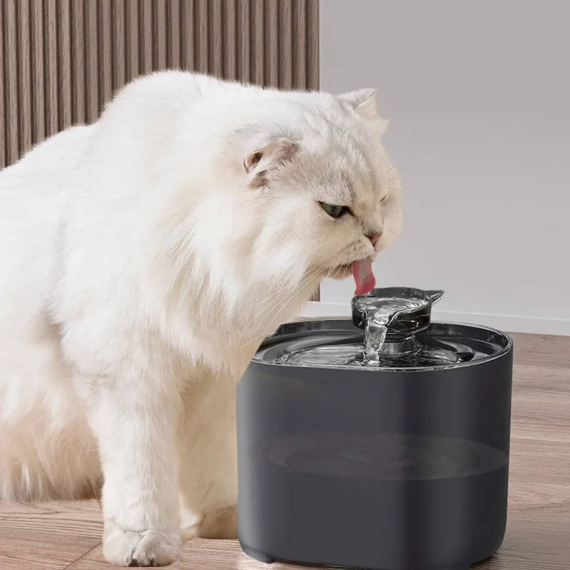 Belro cat water fountain for pets, featuring a sleek design with flowing water to keep cats hydrated and healthy.