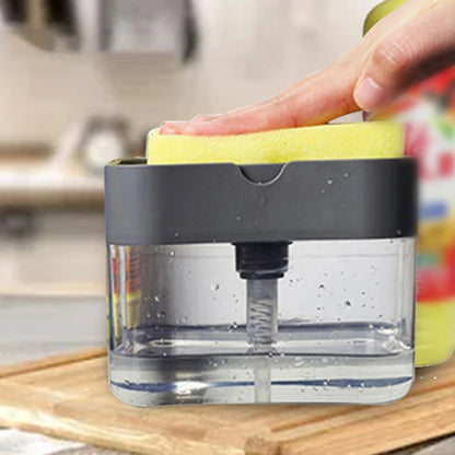 Belro automatic dishwashing soap dispenser in white, sleek design, ideal for convenient soap dispensing in the kitchen.