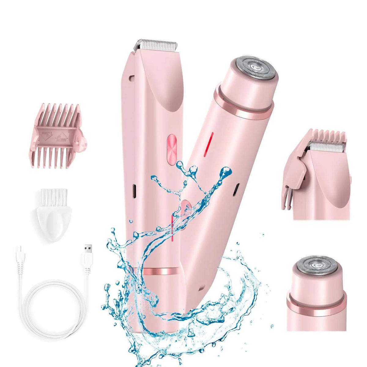 Belro painless bikini hair trimmer for women, compact health and beauty device with precision trimming for sensitive areas.