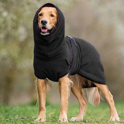 Belro waterproof winter coat for dogs, showcasing a snug, insulated clothing piece designed for cold weather and outdoor activities.