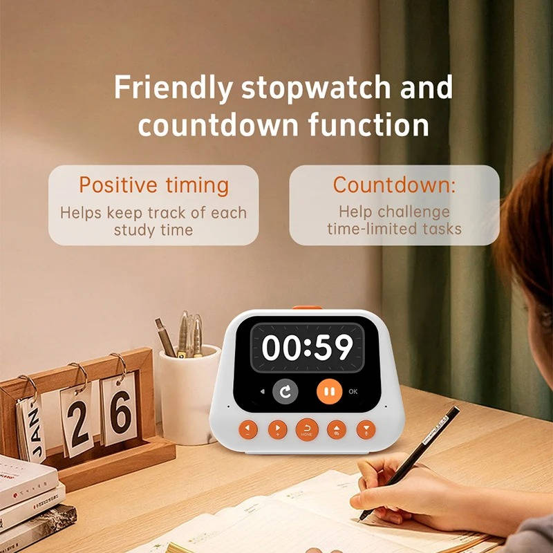 Belro AI Smart Alarm Clock with digital display and sleek design, ideal for health and beauty routines.