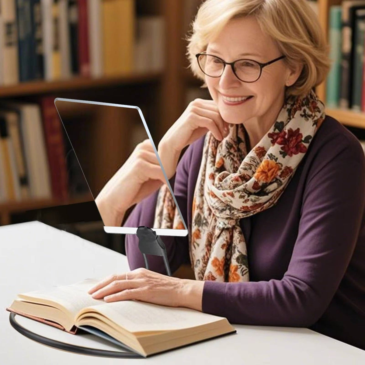 Belro glass magnifiers for reading, handheld optical magnifying glasses for enhanced close-up viewing and reading clarity.