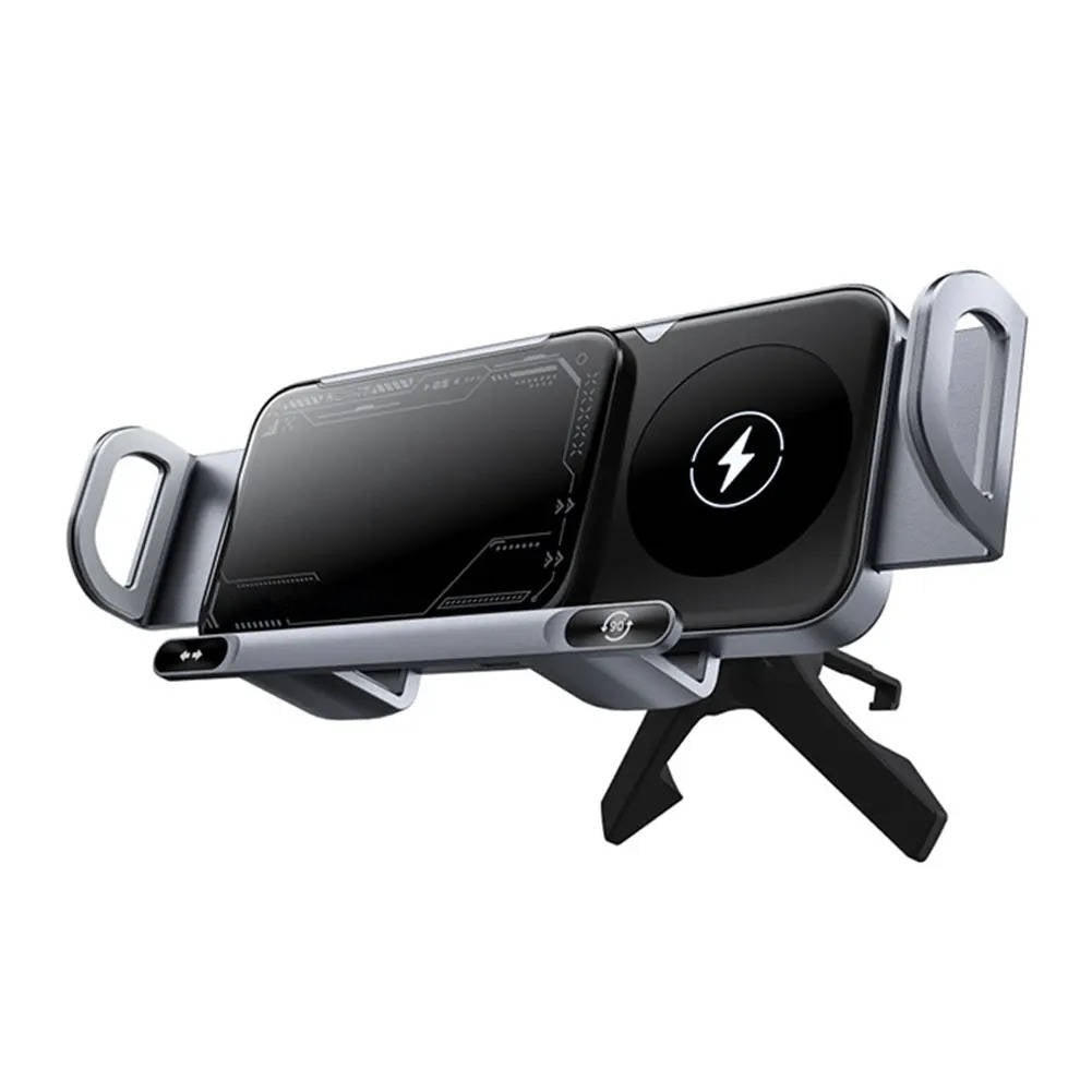 Belro wireless fast charger for phone and tablet, compact electronic device with charging pad for smartphones and tablets.