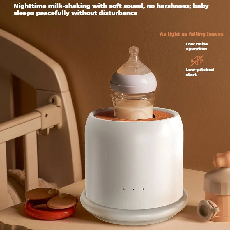 Belro Formula Feeding Milk Maker for automotive use, showing a compact device with buttons and milk storage components.