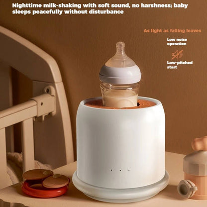 Belro Formula Feeding Milk Maker for automotive use, showing a compact device with buttons and milk storage components.