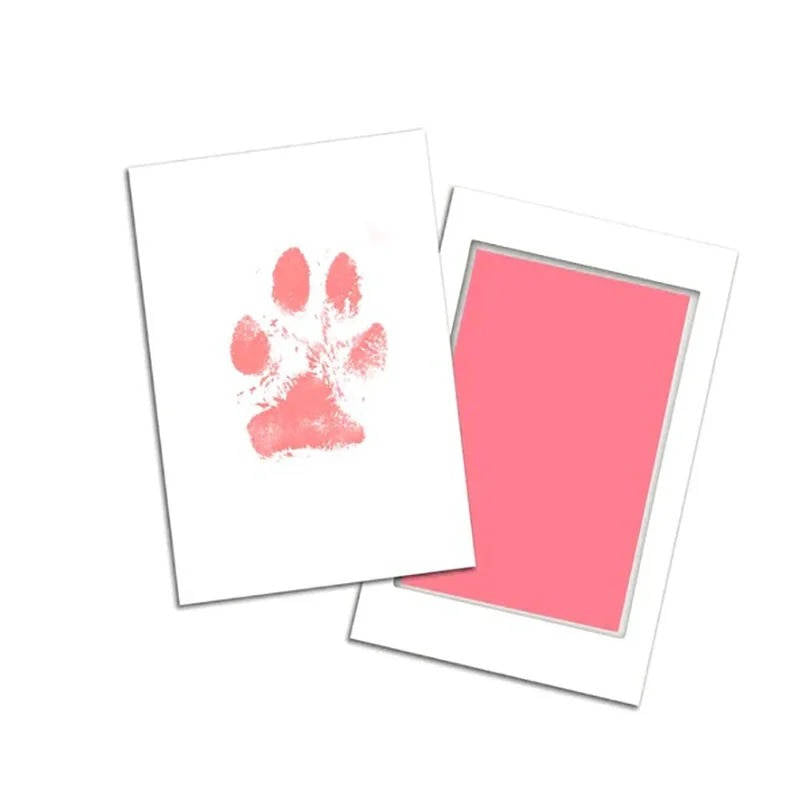 Belro Dog Paw Print Kit for pet grooming, showing tools and materials for capturing and creating dog paw prints.