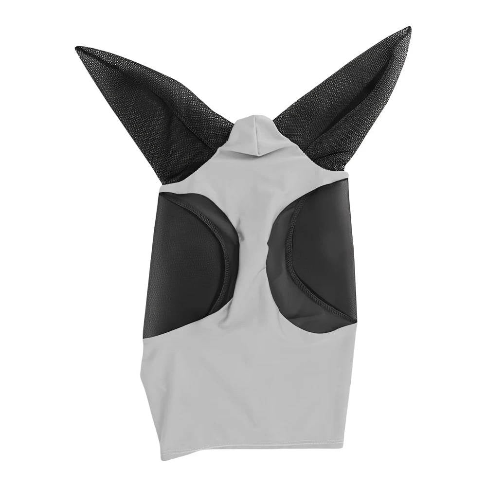 Belro horse fly mask for outdoor use, made of breathable mesh fabric, designed to protect horses from flies and insects.