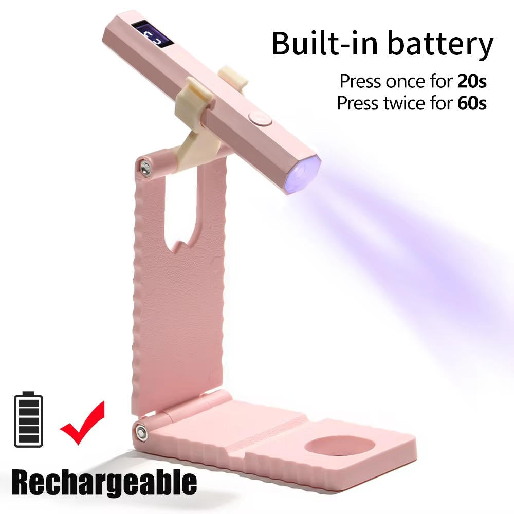 Portable LED Nails Lamp by Belro, compact electronic device for quick and efficient nail curing with bright LED lights.