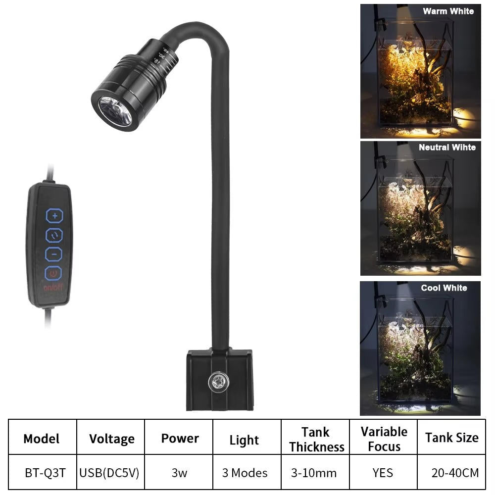 Belro LED light for fish tank, providing bright aquarium illumination with adjustable settings for pet aquarium lighting.