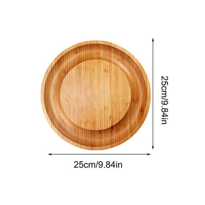 Belro bamboo cheese board with knife set for serving cheeses and snacks on a kitchen or dining table.